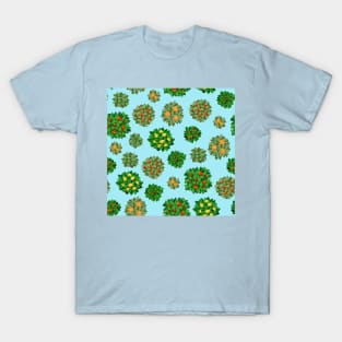 Citrus Trees Pattern T-Shirt